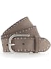 Vanzetti Nietengürtel Leder taupe