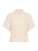 Soaked in Luxury Bluse langarm SLSilja Gerade Passform in Broken White