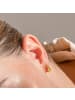 Luxenter Ohrringe Bradwa mit 18 Karat Gelbgold-Finish – BRADWA