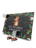 Mr. & Mrs. Panda Adventskalender Maus Weihnachten mit Spruch in Kreidetafel