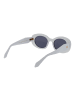 Ana Hickmann Frauen Sonnenbrille Oval Weiß