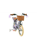 Volare Kinderfahrrad Blossom  14  Zoll ohne Rücktrittbremse, lila in lila