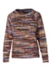 KOROSHI Women's sweater soft fur effect knit in bunt