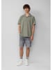 QS Hemd kurzarm in Olive