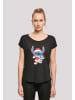 F4NT4STIC T-Shirt Disney Lilo & Stitch Weihnachten in schwarz