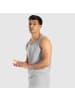 SMILODOX Tank Top Arian in Grau Melange