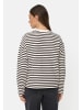 Camel Active Sweatshirt aus einem Baumwollmix in Schwarzweiß