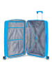 Roncato Skyline 2.0 4 Rollen Trolley 79 cm mit Dehnfalte in bluette