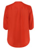 Marie Lund Leinenbluse Bella in rot orange