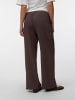 Vero Moda Hose mit weitem Beinschnitt in Chocolate Brown