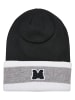 Urban Classics Beany in black/heathergrey/white