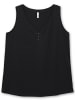 sheego Tanktop in schwarz
