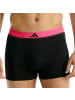 adidas 3er Pack Trunk Active Micro Flex Eco in Schwarz