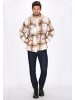 DreiMaster Men Jacket in beige multicolor