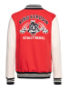 King Kerosin King Kerosin College Sweatjacke Street Rebel in rot