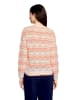 CARTOON Strickpullover mit Rundhalsausschnitt in Cream/Orange