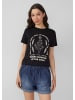QS T-Shirt in 99D0_schwarz