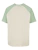 Urban Classics T-Shirts in whitesand/vintagegreen