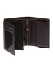 The Chesterfield Brand Leroy Geldbörse RFID Schutz Leder 9 cm brown