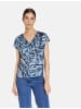 Gerry Weber T-Shirt 1/2 Arm in Blau Druck