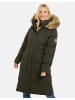 Threadbare Wintermantel THB Arnie Long Padded Coat in Khaki