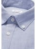 Seidensticker Leinenhemd Slim in Hellblau