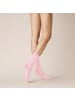 Kunert Socken Liz druckfrei in light lilac