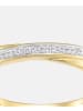 Diamant L'éternel Ehering aus 375 Gelbgold mit Diamant
