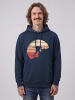 wat? Apparel Sweatshirt Mountain Climbing in Dunkelblau