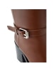 Burberry Braun Leder Knöchel Stiefel