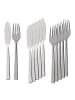 Villeroy & Boch 6er Set Fischbesteck Victor silber in silber