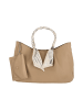 Usha Women Tote Bag in Beige
