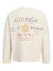 Jack & Jones Sweatshirt in Antique White