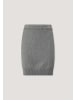 Hessnatur Hessnatur Strickrock Regular aus Bio-Merinowolle und Bio-Baumwolle in grau