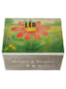 Mr. & Mrs. Panda Aufbewahrungsbox Hummel Blume Design ohne Spruch in Weiß
