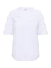 KAFFE curve T-shirt KCeloisa Regular fit in Optical White