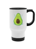 Mr. & Mrs. Panda To-Go-Becher Avocado Glücklich ohne Spruch in Weiß