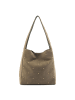 FREDs BRUDER The Beaded One Schultertasche Leder 32 cm greyish khaki