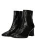 Clarks Ankle Boots Fernie Zip in 1219A Black Croc