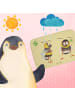 Mr. & Mrs. Panda Badteppich Hummeln Kleeblatt ohne Spruch in Gelb Pastell