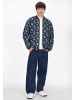 MO Men Jacket in navy multicolor