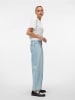 Vero Moda Mom Fit Jeans mit hoher Taille und Barrel Fit in Light Blue Denim