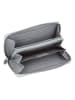 Esquire Viktoria Geldbörse RFID Leder 19 cm grau