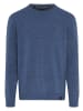Bruno Banani Strickpullover in blau meliert