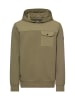 Camel Active fleXXXactive® Sweatshirt mit Kapuze in Olivgrün