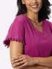Sieh an! Tunika in magenta