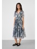 Soaked in Luxury Jerseykleid SLAldora Feminine Form in Dark Navy Landscape Print