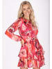 IZIA Damen Kleid in Pink Mehrfarbig