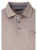 Casa moda Poloshirt Basic in Hellgrün / beige
