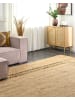 Beliani Geflochtener Teppich YENIKOY in Beige - (W) 300 x (L) 400 cm